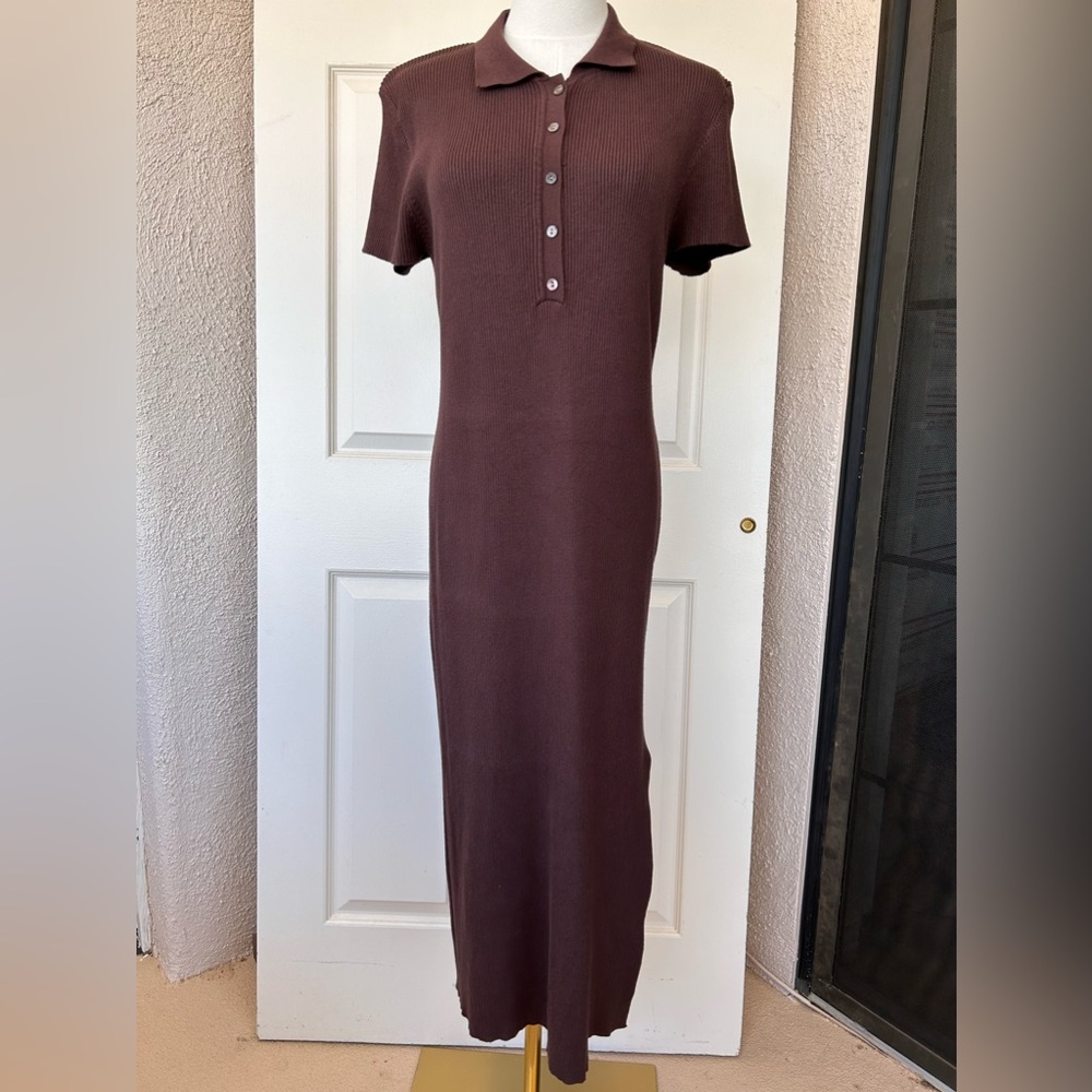 House Of Harlow 1960 Knit Maxi Dress Short Sleeve Size XL